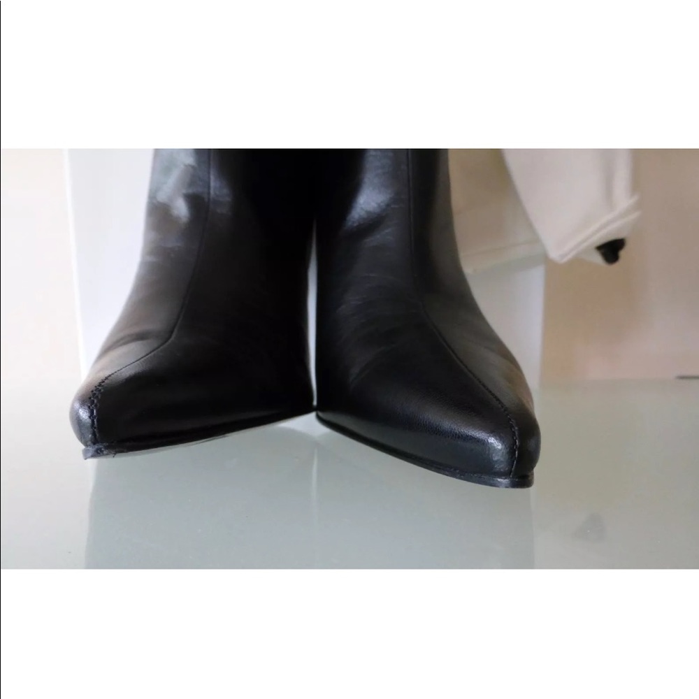 NIB Auth. CELINE leather BOOTS/BOOTIES w/dust bag  size 8.5/39.5 IT - Picture 4 of 9